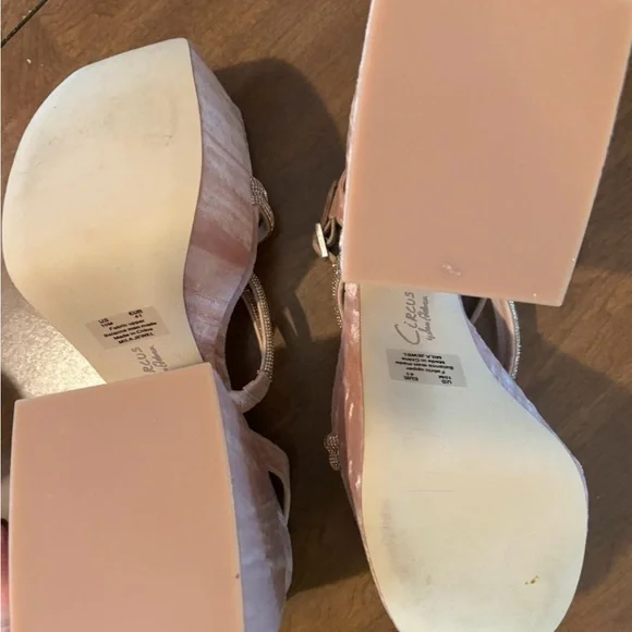 MilaJewel Sam Edelman Circus Ny ankle strap platform sandals. Extraordinary. - Picture 12 of 16